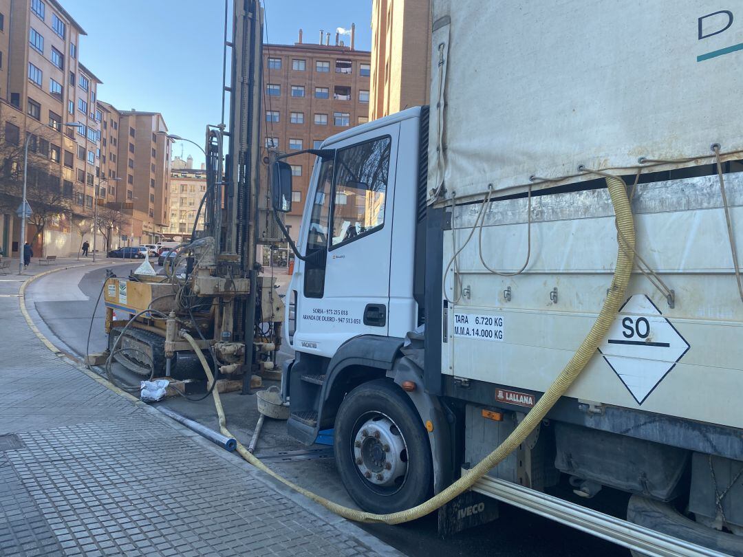 Los trabajos vienen desarrollándose desde el pasado lunes