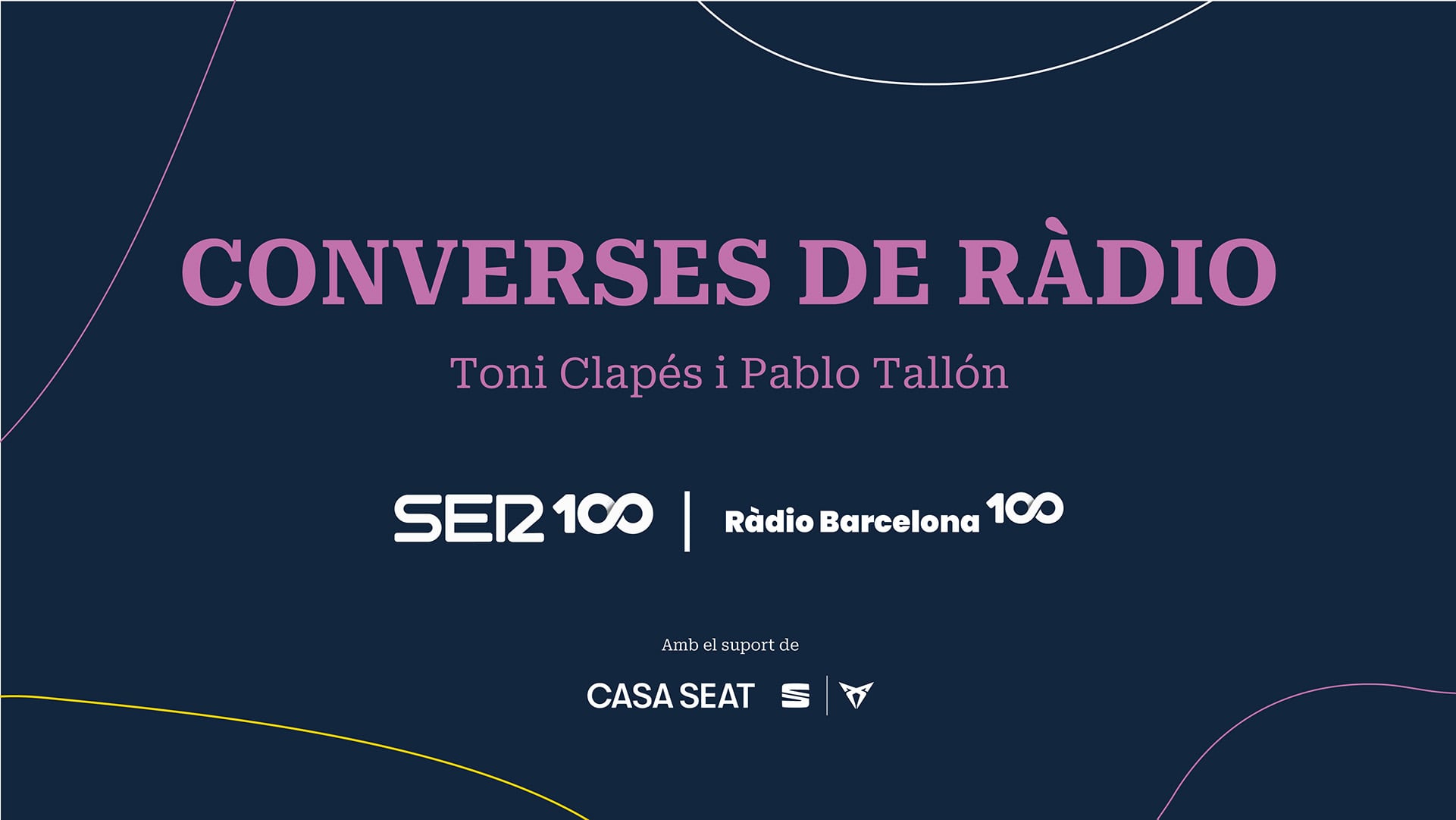 Converses de Ràdio amb Toni Clapés i Pablo Tallón a Casa SEAT