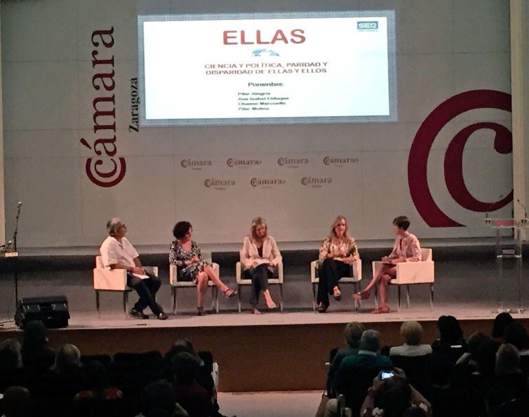 Segunda mesa de debate del Foro Ellas en la Cámara de Comercio de Zaragoza