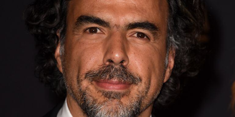 El cineasta Alejandro González Iñárritu en el Museo de Arte del Condado de Los Ángeles.