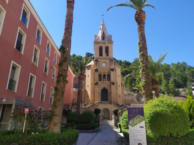 La ermita del Balneario de Archena custodia la imagen de la Virgen de la Salud, patrona de la localidad