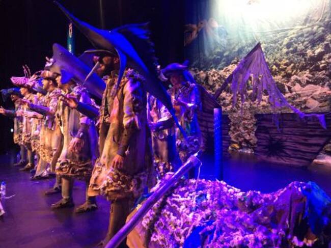 "El batallón del mar".