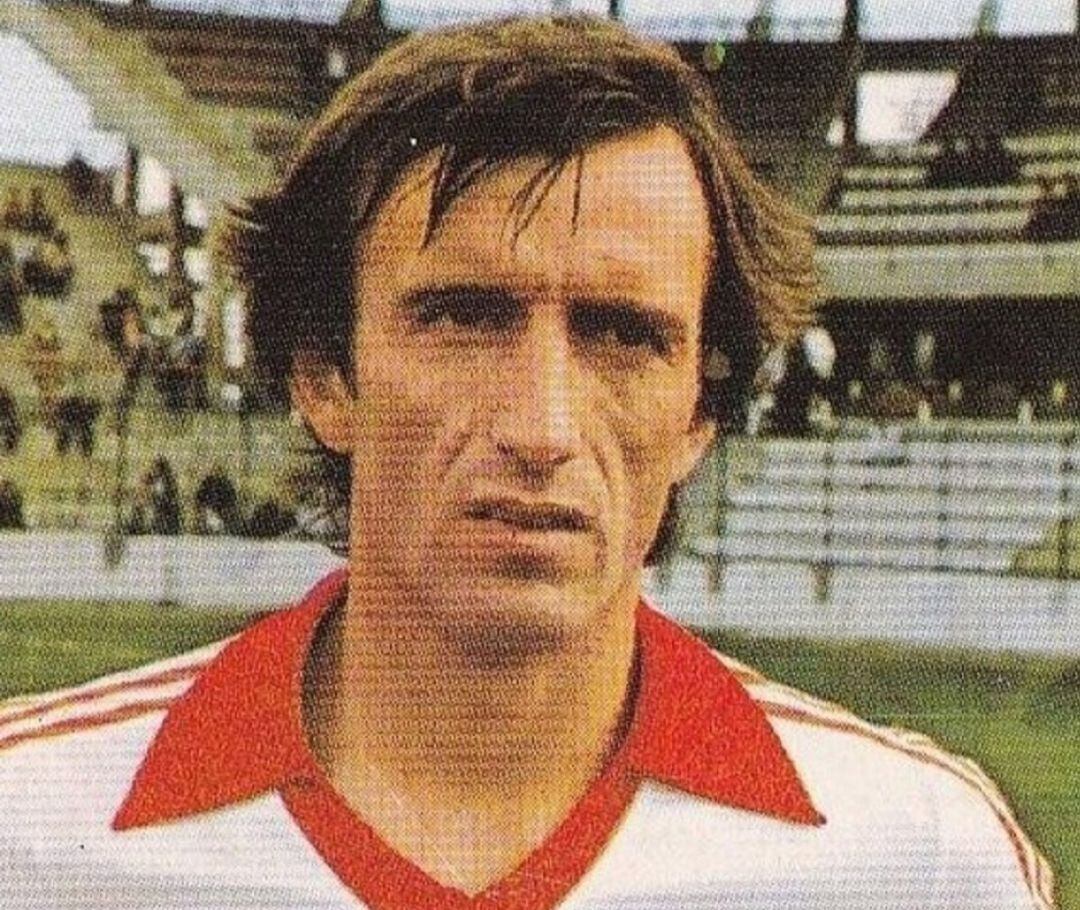 Pepe Vidaña en su etapa como jugador en el Real Murcia