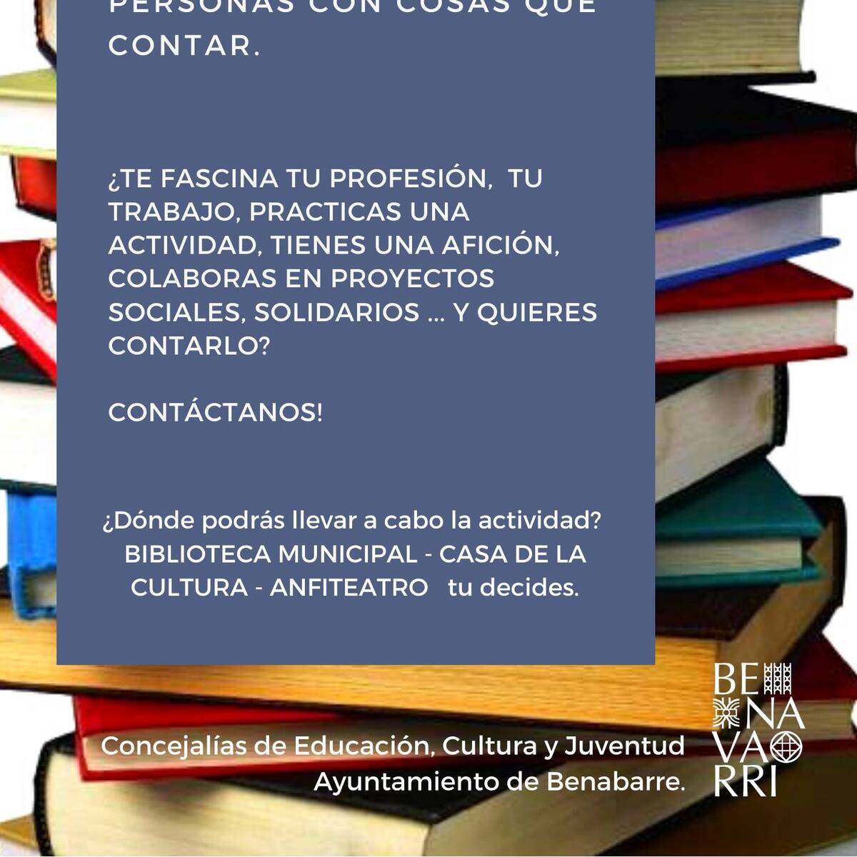El proyecto ‘Biblioteca Humana’ de Benabarre da sus primeros pasos