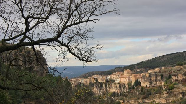 Vistas de Cuenca desde la ruta.