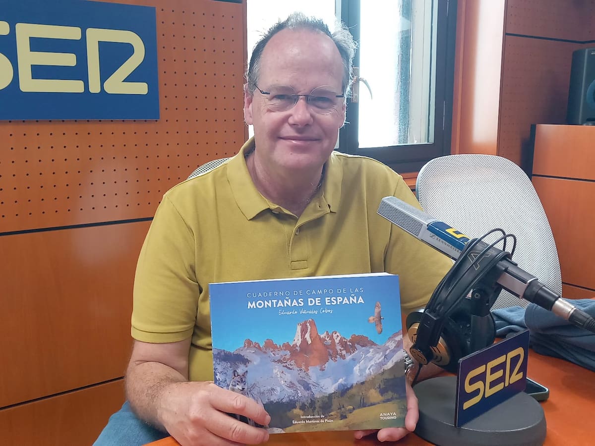 Eduardo Viñuales convierte las montañas de España en un cuaderno de campo: “Observar es aprender"
