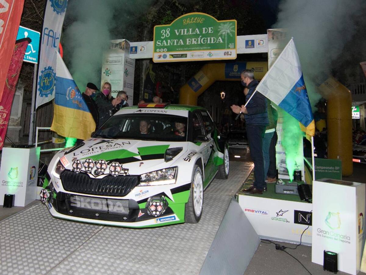 El 39 Rallye Villa de Santa Brígida oficializa su recorrido 2023