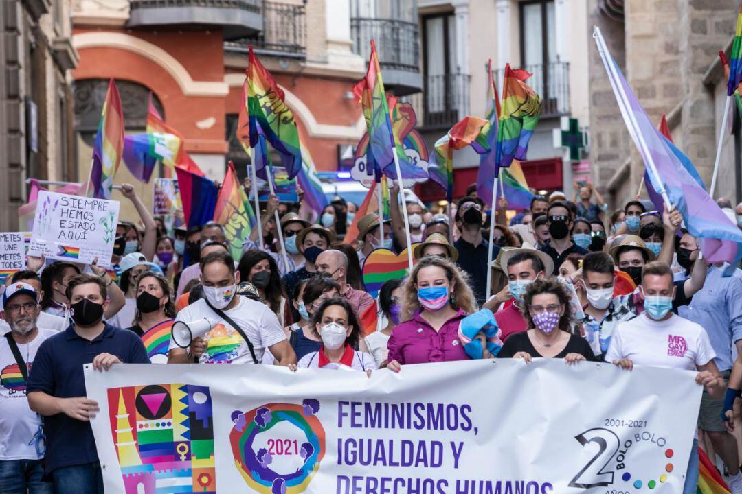 La movilización comenzó este año en la Plaza del Salvador debido a las obras de Zocodover