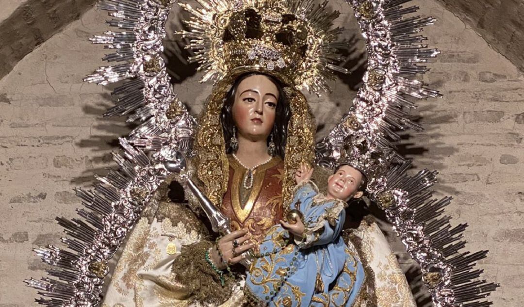 La Virgen de la Salud de San Isidoro abre tradicionalmente el calendario de las Glorias de Sevilla