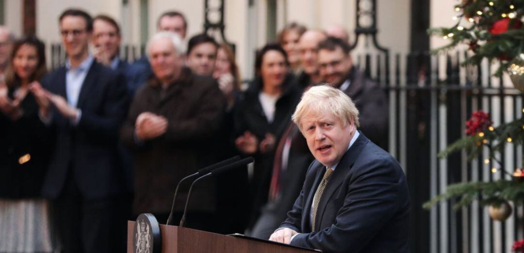 El primer ministro británico, Boris Johnson.