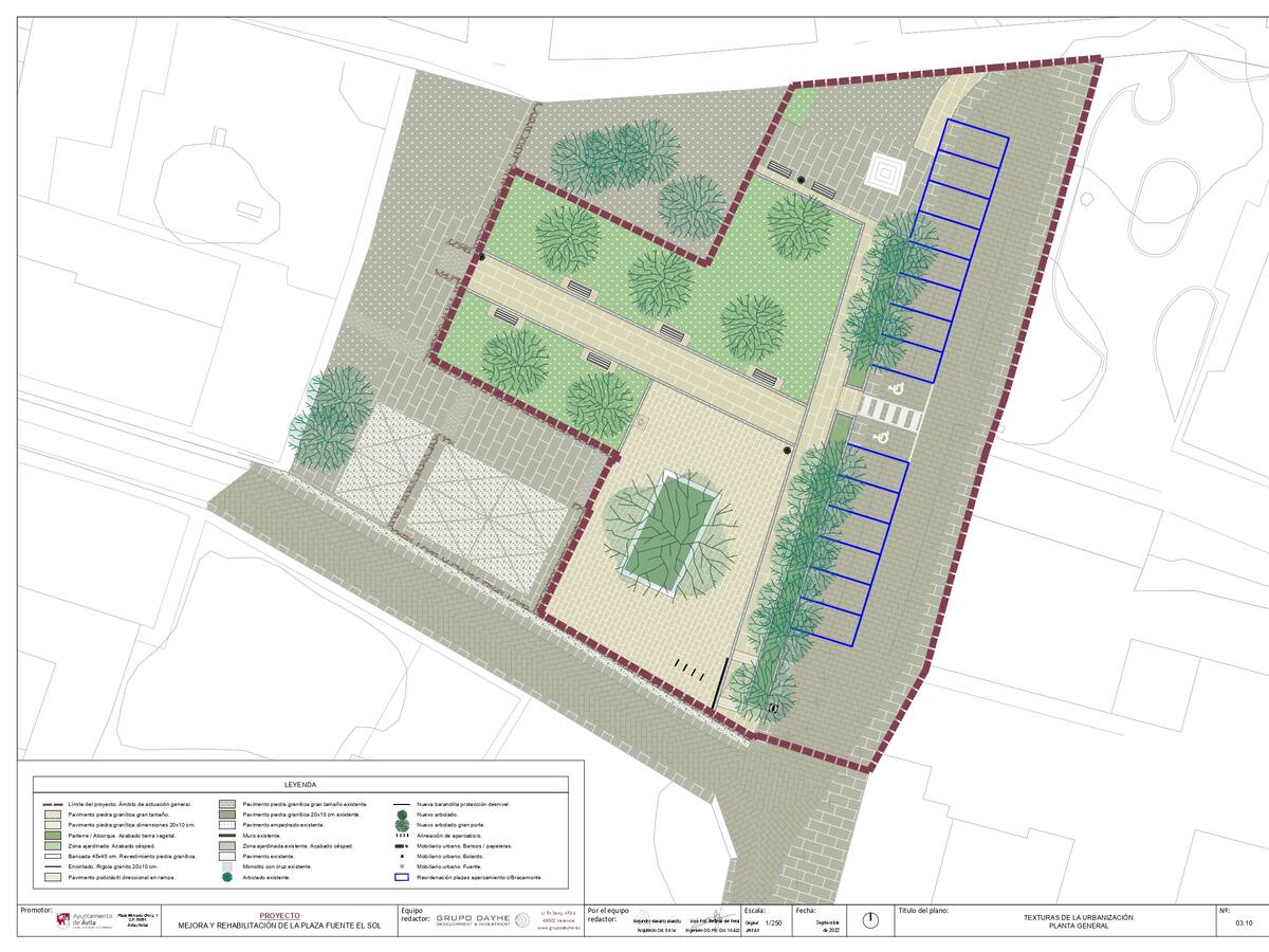 La nueva plaza Fuente El Sol: menos aparcamientos y más zona verde