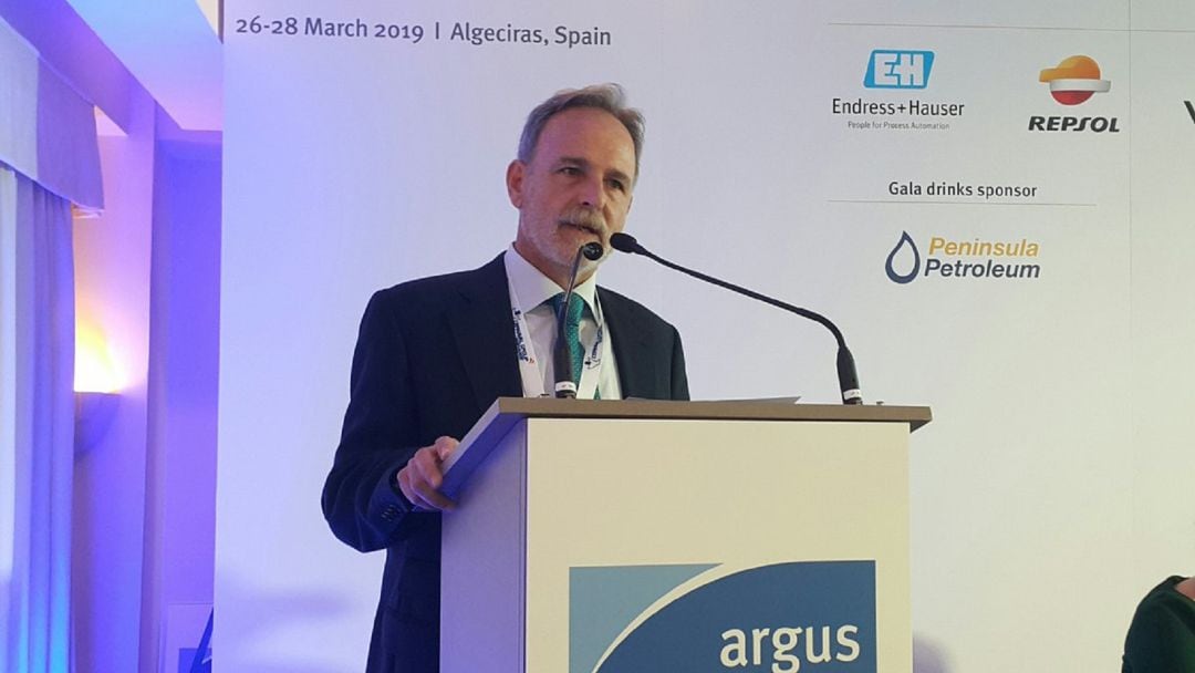 Salvador De la Encina, Presidente de Puertos del Estado en la Argus Bunker Fuels 2019