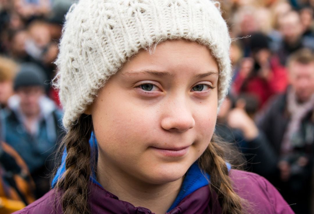 Foto de archivo de la activista Greta Thunberg.