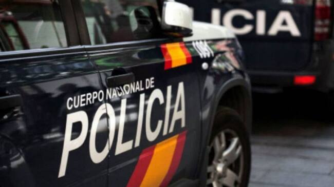 Un vehículo de Policía Nacional.