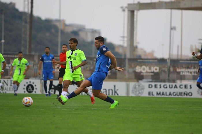 Un momento del partido