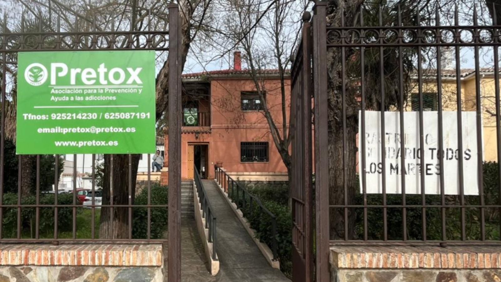 Imagen de archivo de la entrada a las instalaciones de Pretox en Toledo