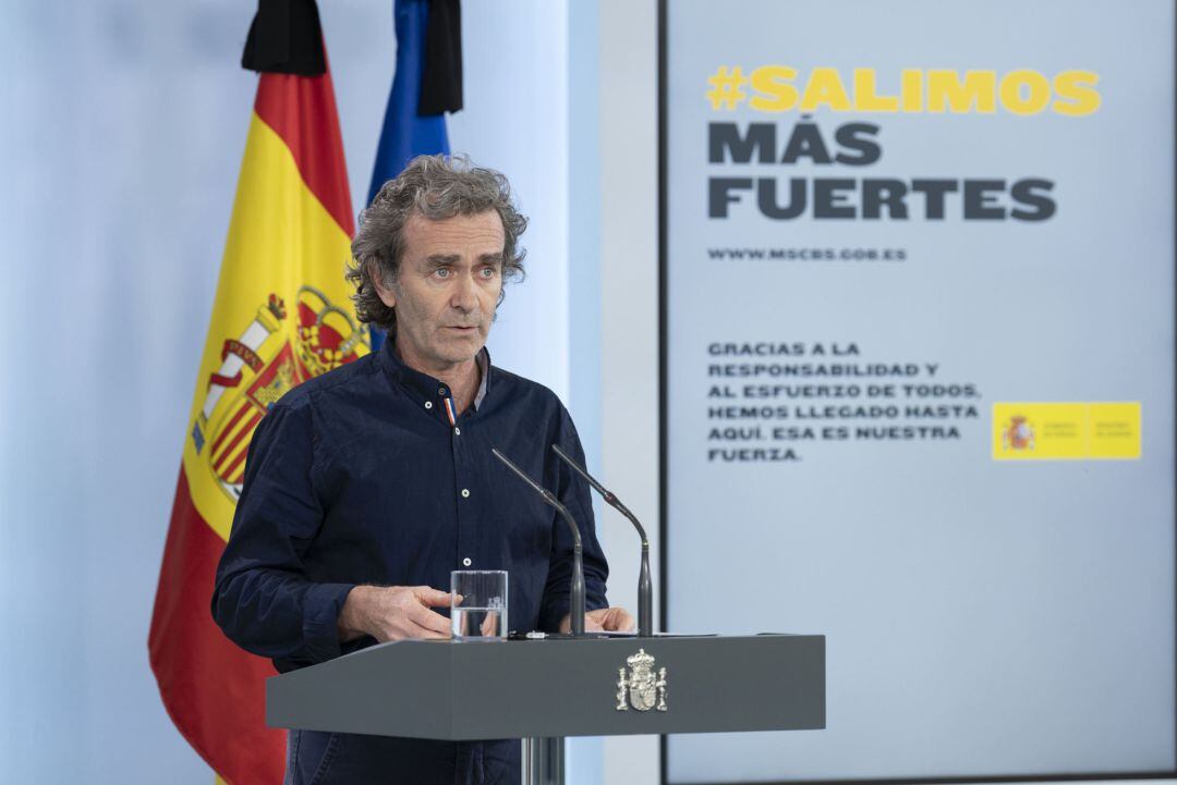 Fernando Simón comparece en rueda de prensa.