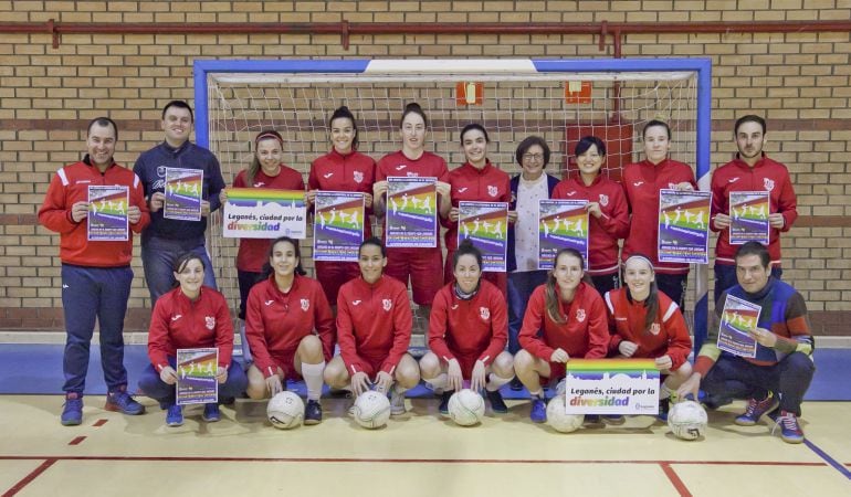 Uno de los clubes femeninos que se han sumado a la campaña