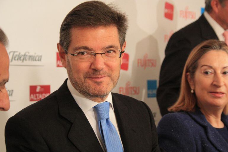 El ministro de Justicia, Rafael Catalá