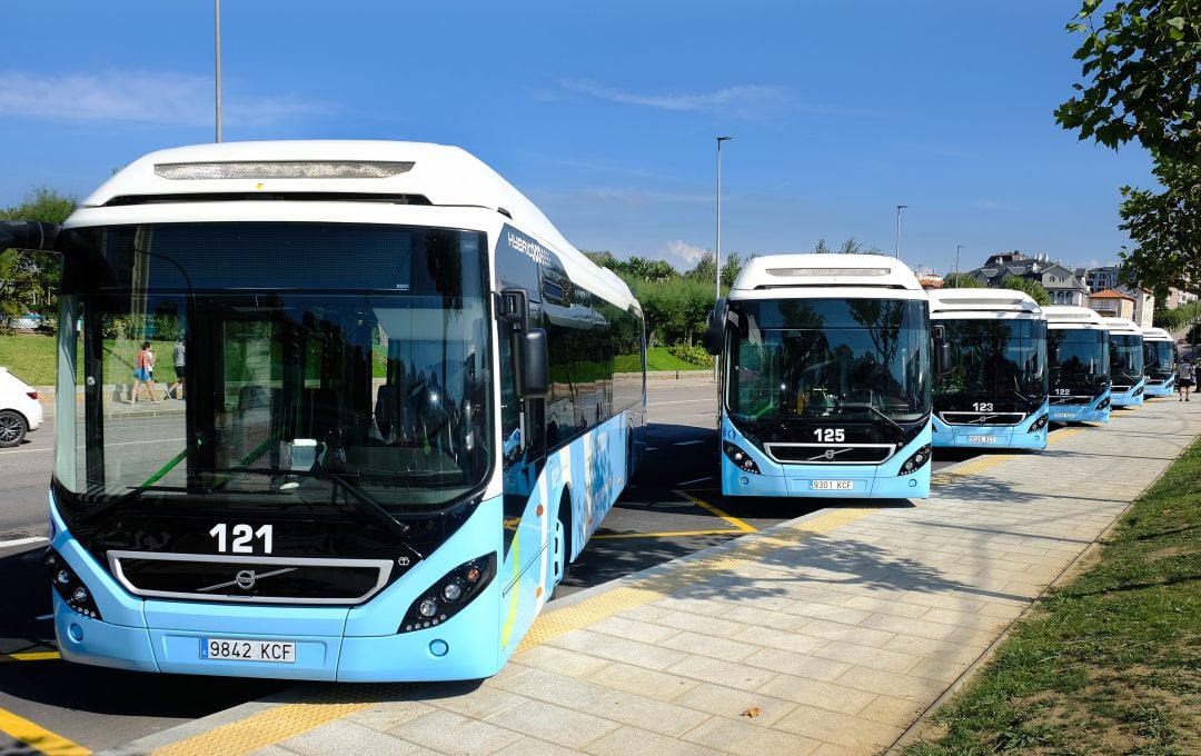 Autobuses municipales de Santander.