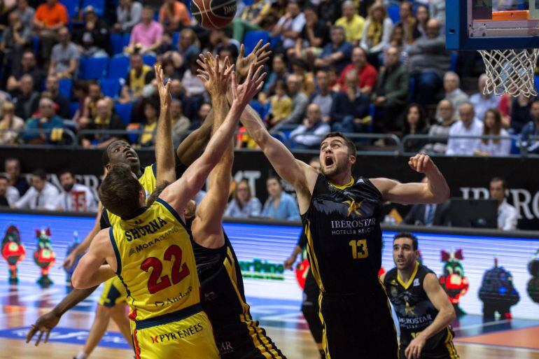 Los aurinegros cayeron ante un Morabanc que fue superior