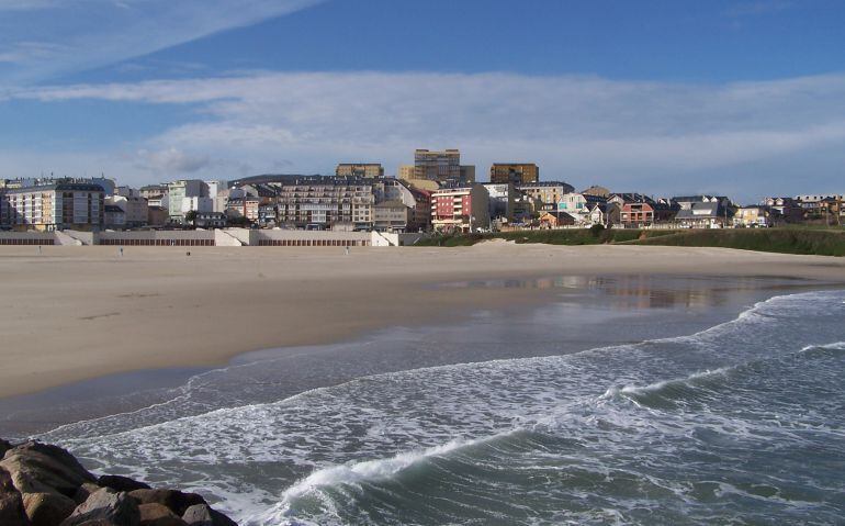 Playa de A Rapadoira en el concello de Foz.