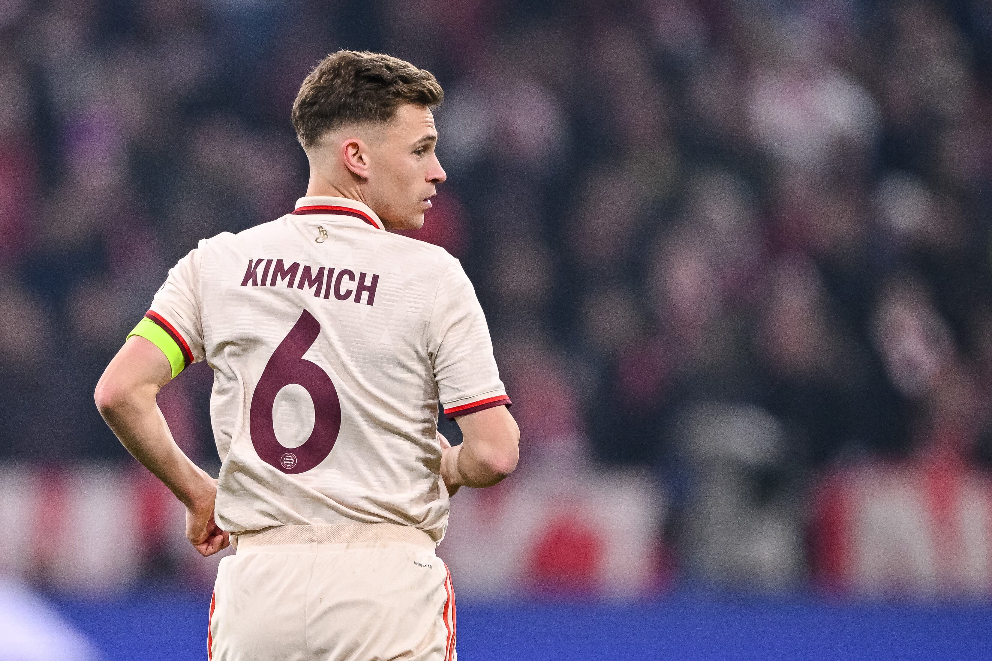 Joshua Kimmich disputa los octavos de la Champions con el Bayern de Múnich