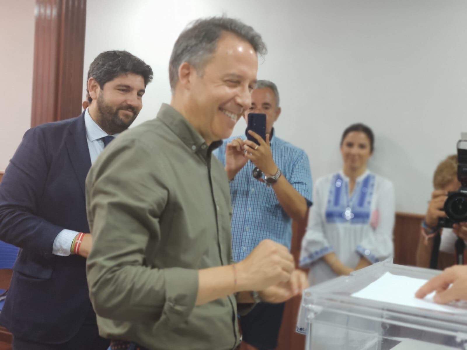 Fulgencio Gil reelegido como presidente del Partido Popular de Lorca(Foto de archivo)