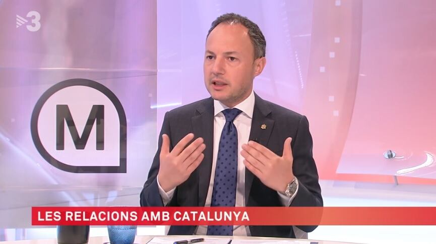 El cap de Govern, Xavier Espot.