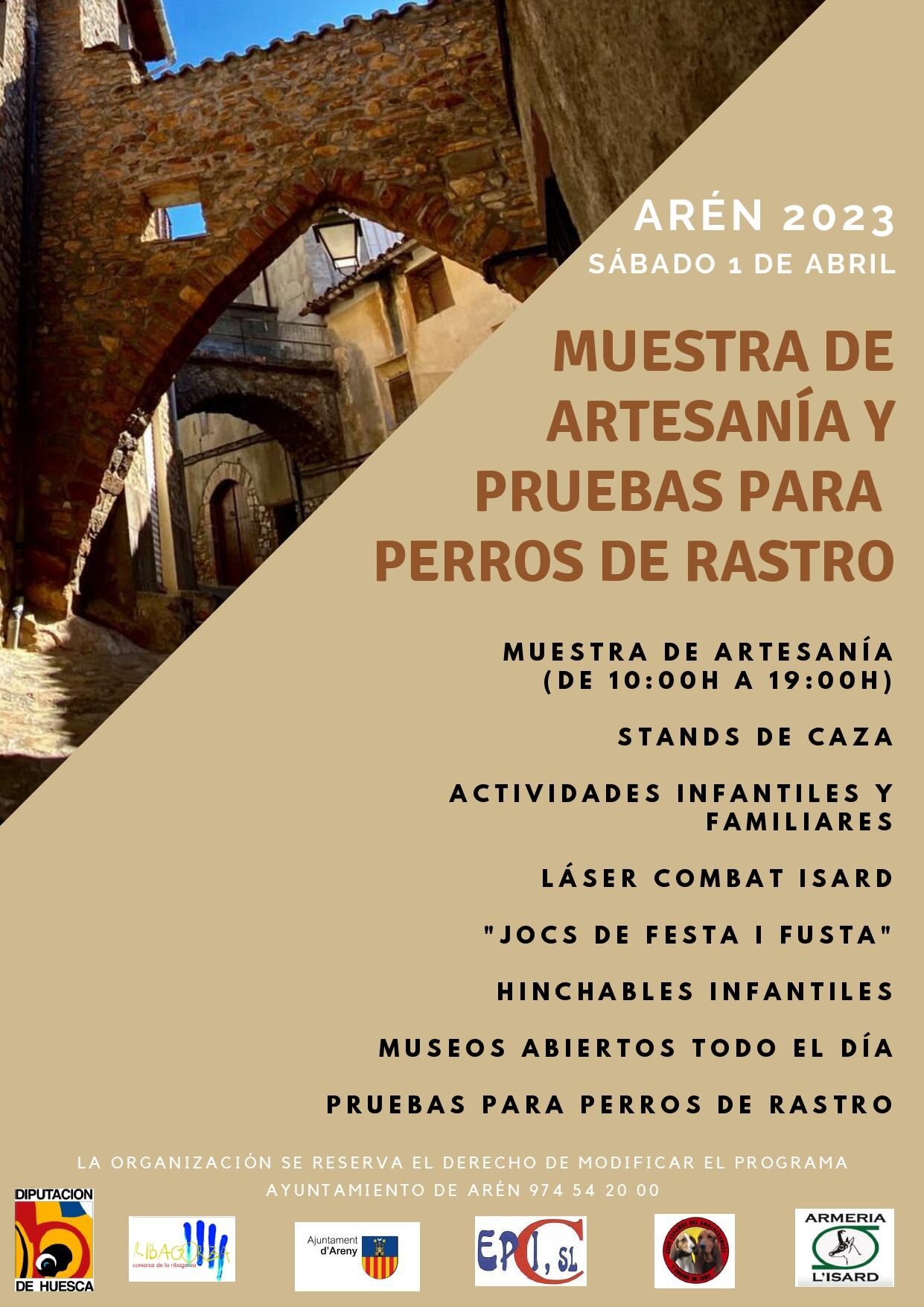 Cartel VII Feria de Arén