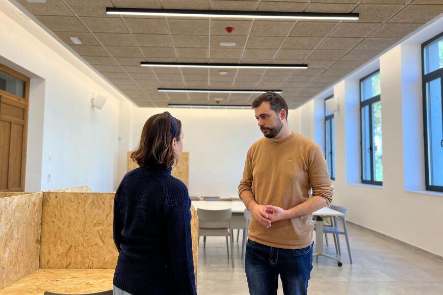 La sala de estudios habilitada por la concejalía de Juventud se sitúa en el Centre Cervantes Jove.