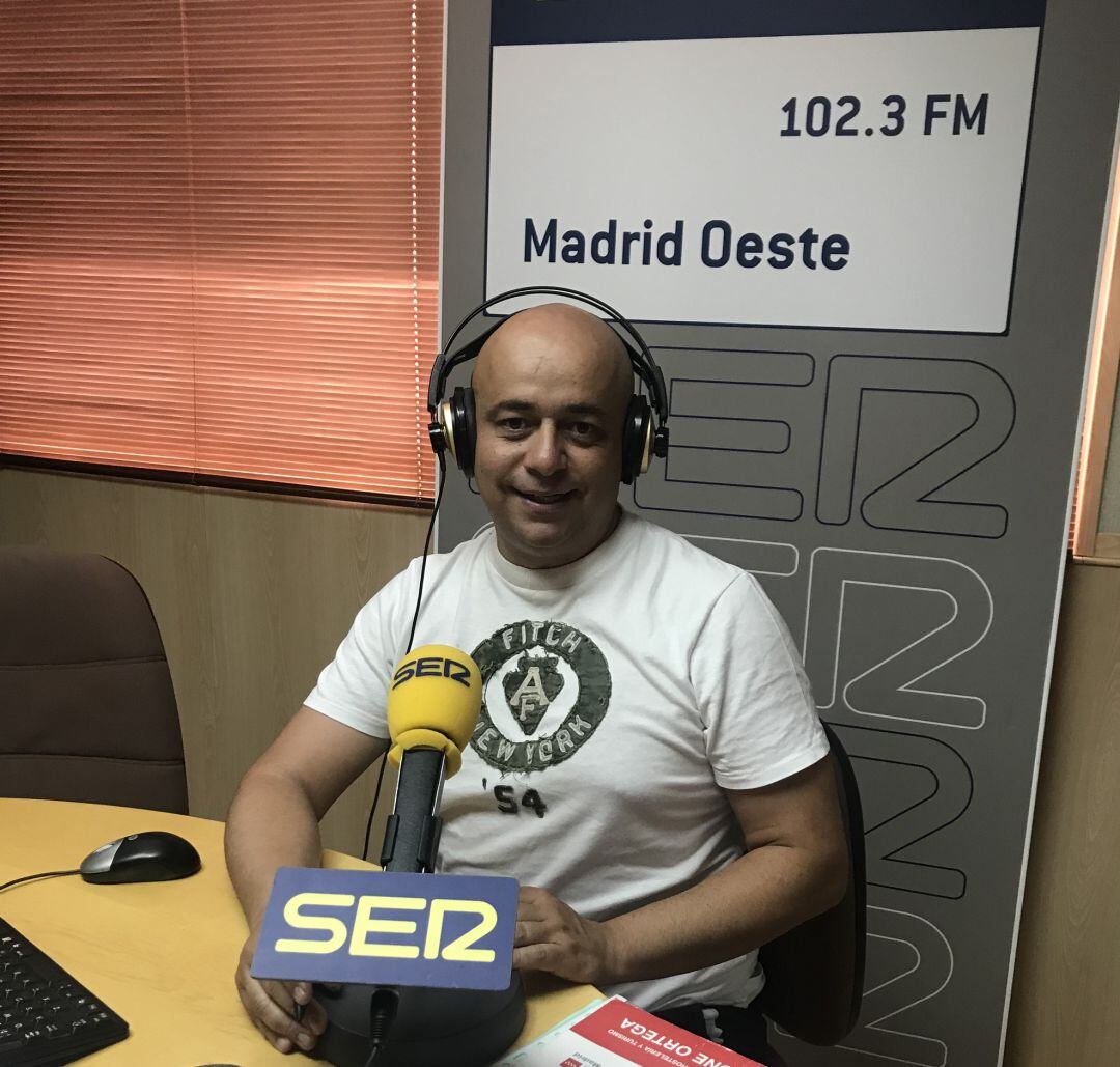 Jorge Leal, profesor de la Escuela de Hostelería Simone Ortega de Móstoles