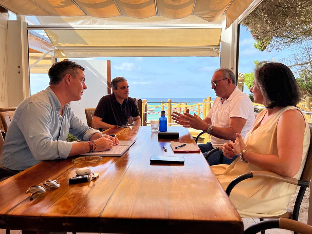 reunión en Formentera de los candidatos del PP (PP)