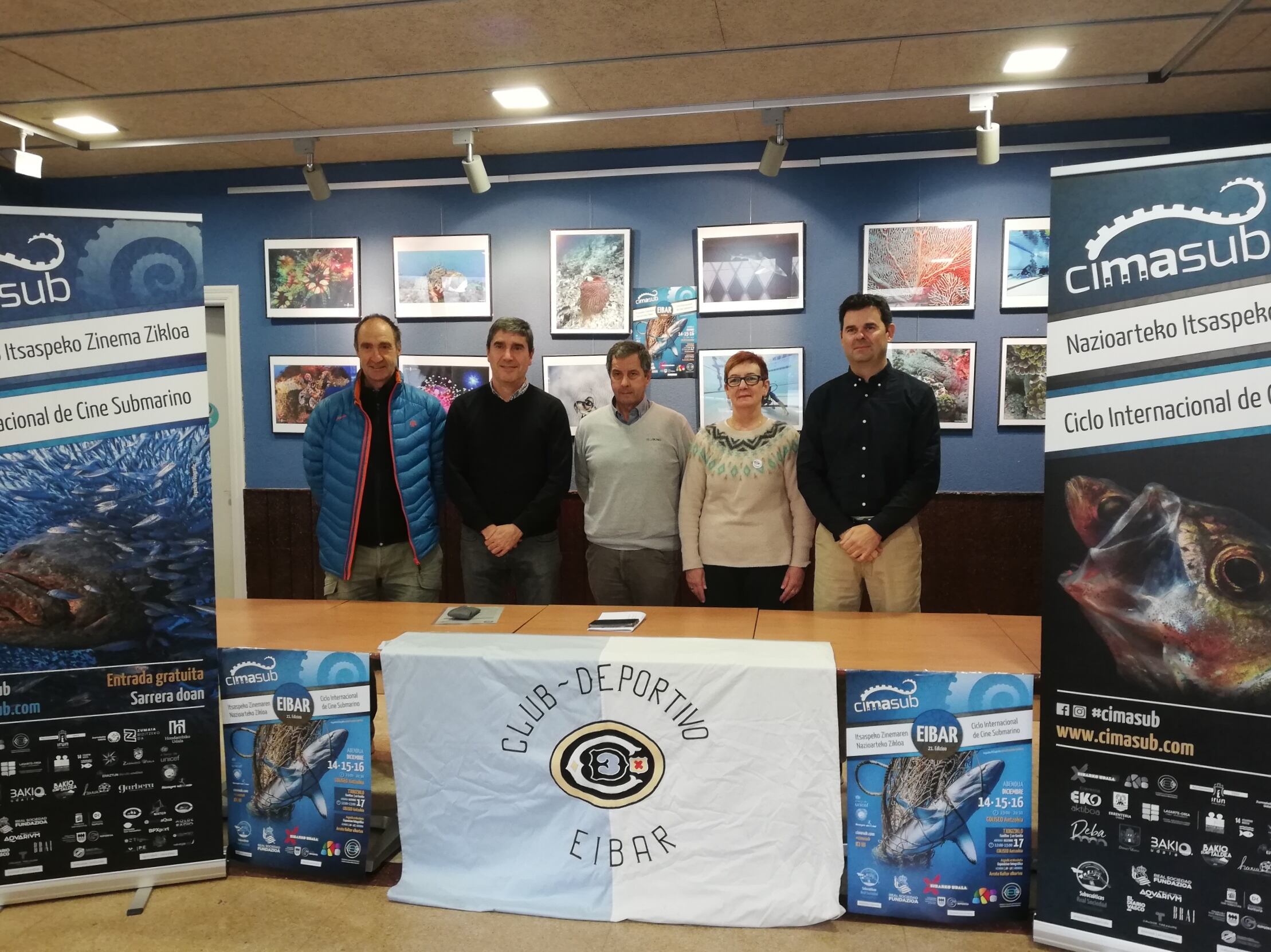 Presentación del Cimasub en Eibar