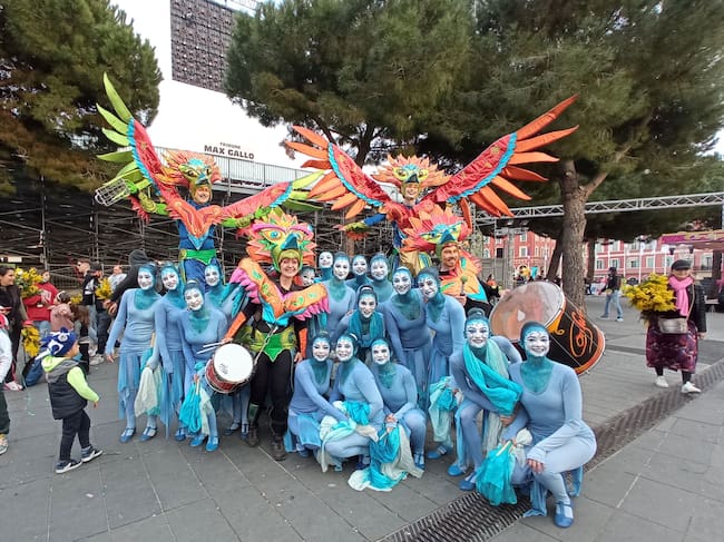 Componentes del ballet de Ana Botella en Niza