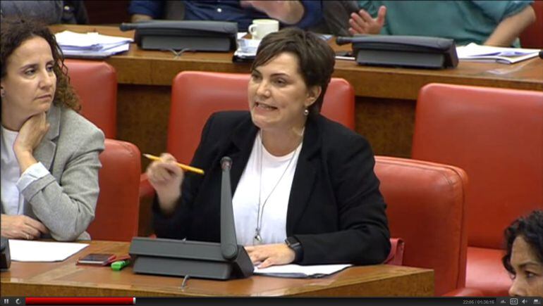 Portavoz del PSOE en la comisión de Industria, Patricia Blanquer