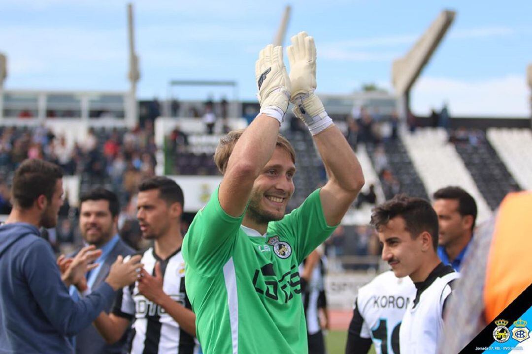 Javi Montoya en un partido.