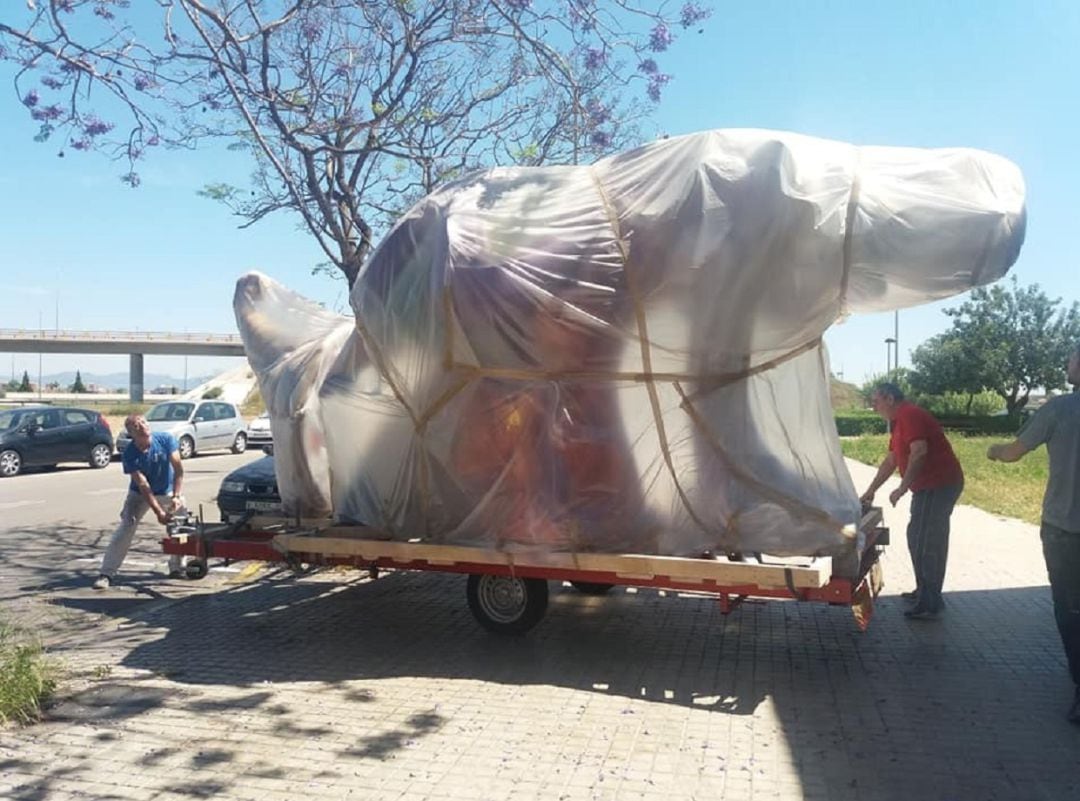 Traslado en mayo de una falla a Feria Valencia