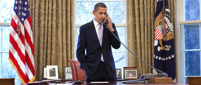 Obama quiere un teléfono &#039;cool&#039; para el Despacho Oval