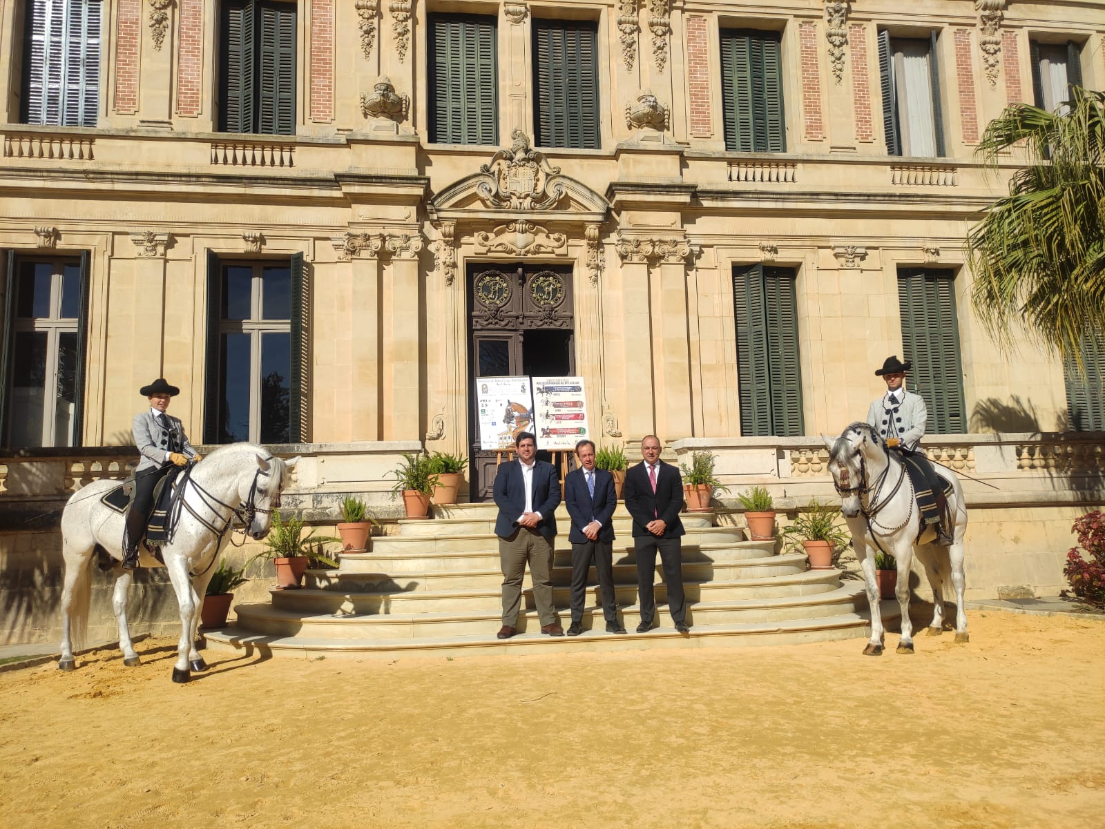 Presentación de las pruebas en la Real Escuela Andaluza del Arte Ecuestre