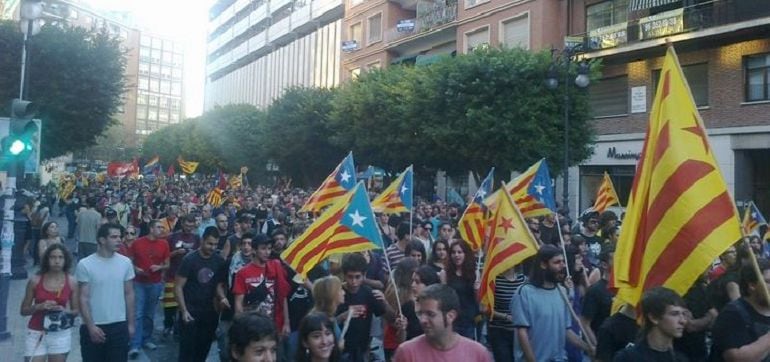 Manifestación del 9 d&#039;octubre