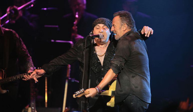 Bruce Springsteen durante una actuación en 2017