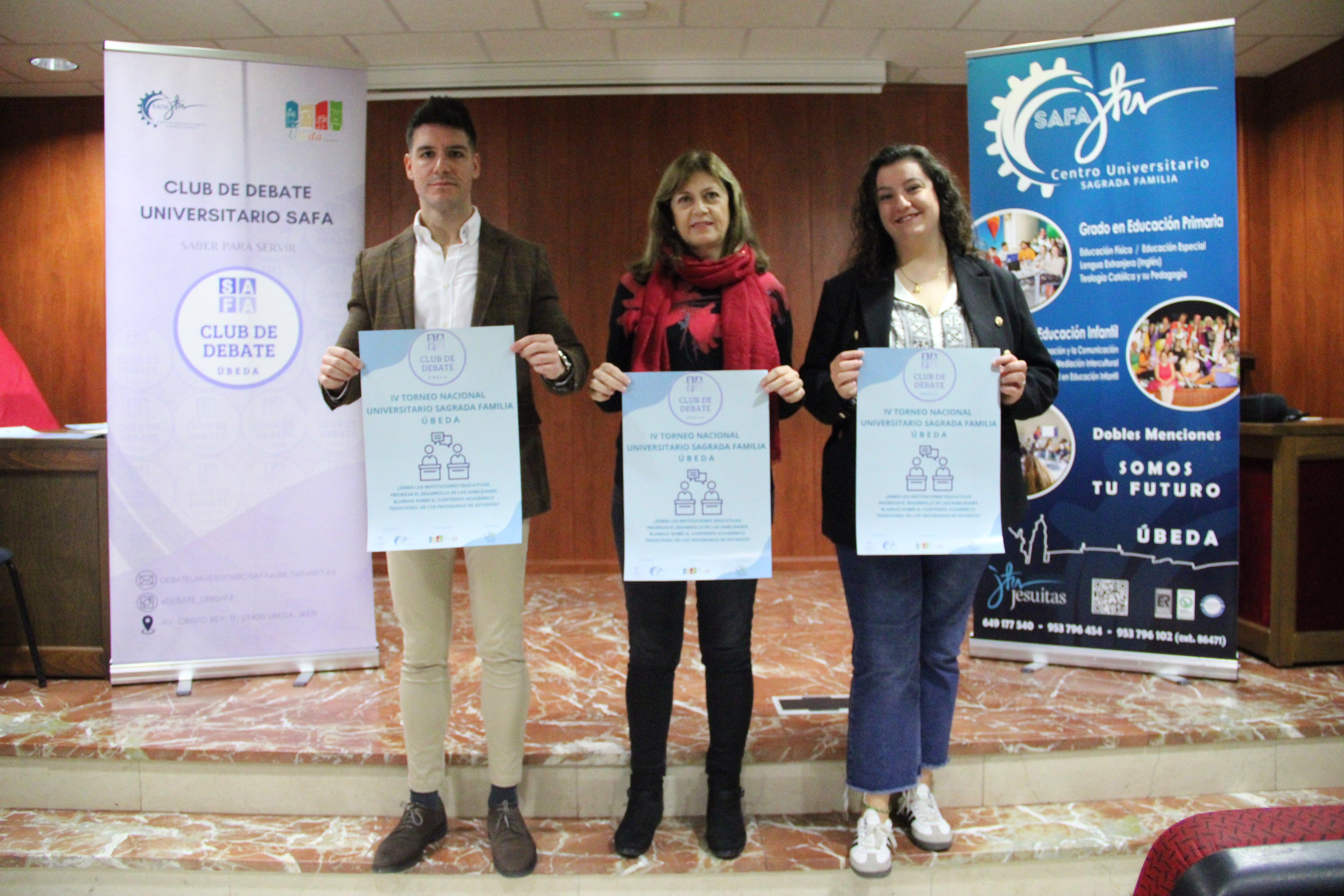 Presentación del Torneo de Debate SAFA Úbeda.