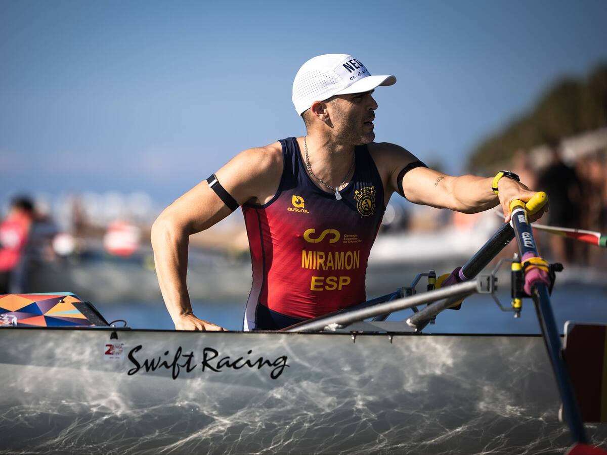 El remero Adrián Miramón finaliza sexto el Mundial de Beach Sprint en Turquía