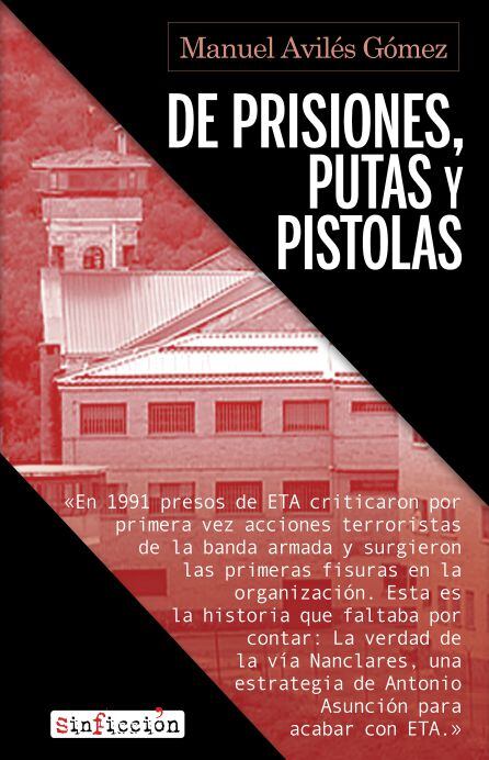 Portada del libro &#039;De prisiones, putas y pistolas&#039;, de Manuel Avilés