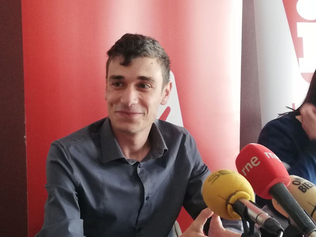 Javier Arias, coordinador de IU en León