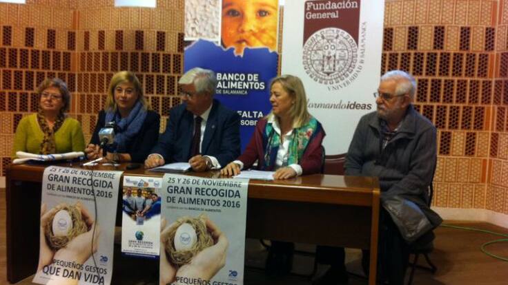 Godofredo García, presidente del Banco de Alimentos de Salamanca