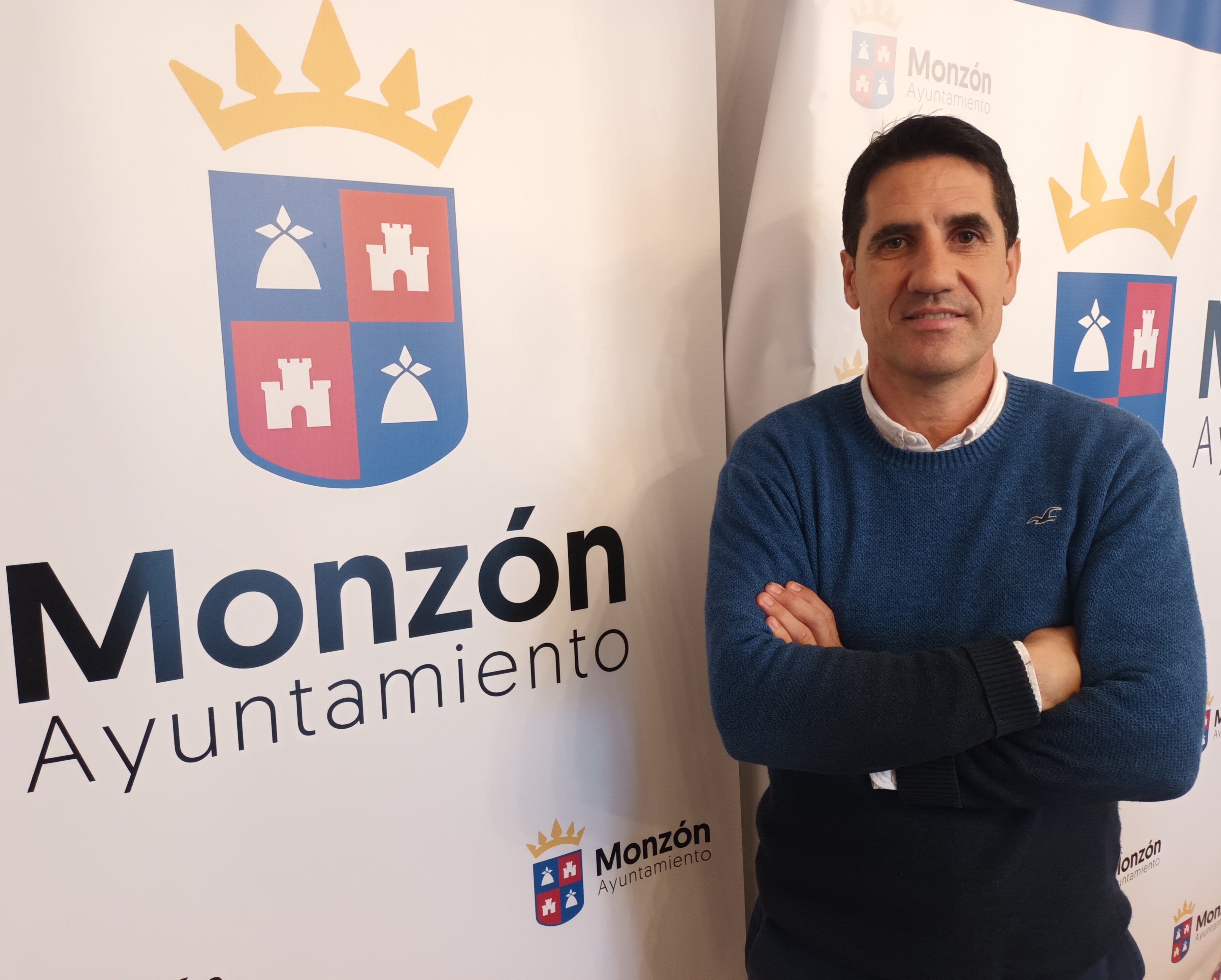 Eliseo Martín es el concejal de juventud y deportes del Ayuntamiento de Monzón