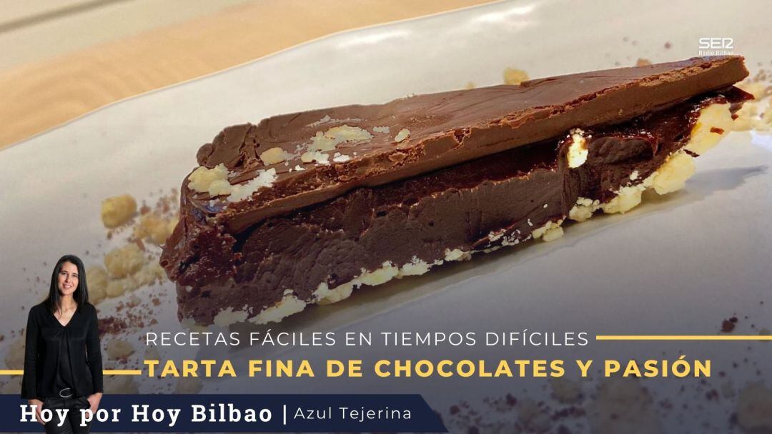 Tarta fina de chocolates y pasión, de la mano de Paúl Ibarra