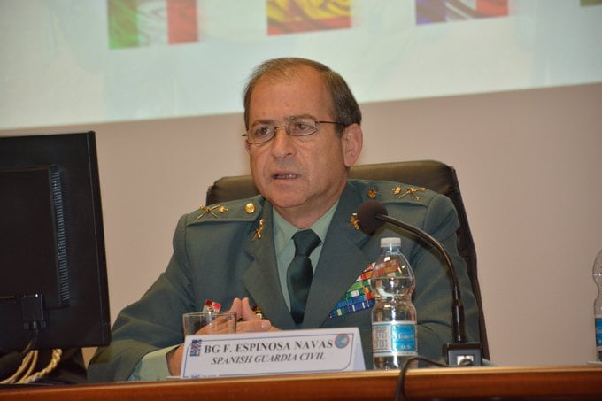 El General de la Guardia Civil, Francisco Espinosa Navas